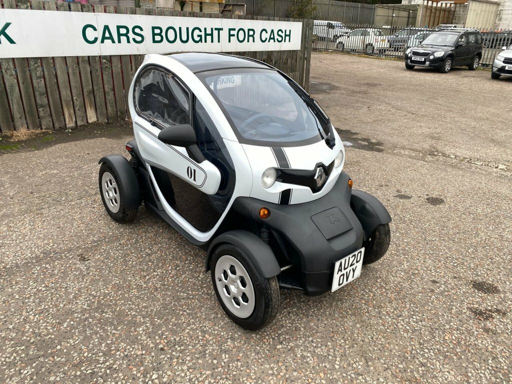 Renault Twizy 2020 Expression Coupe Battery Lease White #1