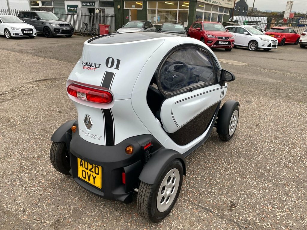 Renault Twizy 2020 Expression Coupe Battery Lease White #6