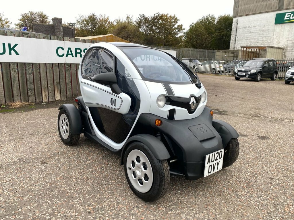 Renault Twizy 2020 Expression Coupe Battery Lease White #2