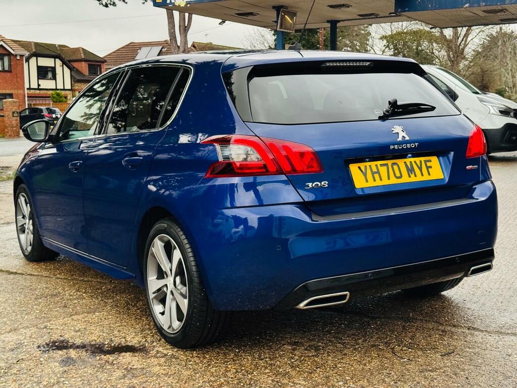Peugeot 308 Hatchback 1.2 Puretech Gpf Gt Line Eat Euro 6 Ss Blue #4