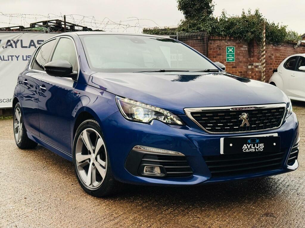 Peugeot 308 Hatchback 1.2 Puretech Gpf Gt Line Eat Euro 6 Ss Blue #5