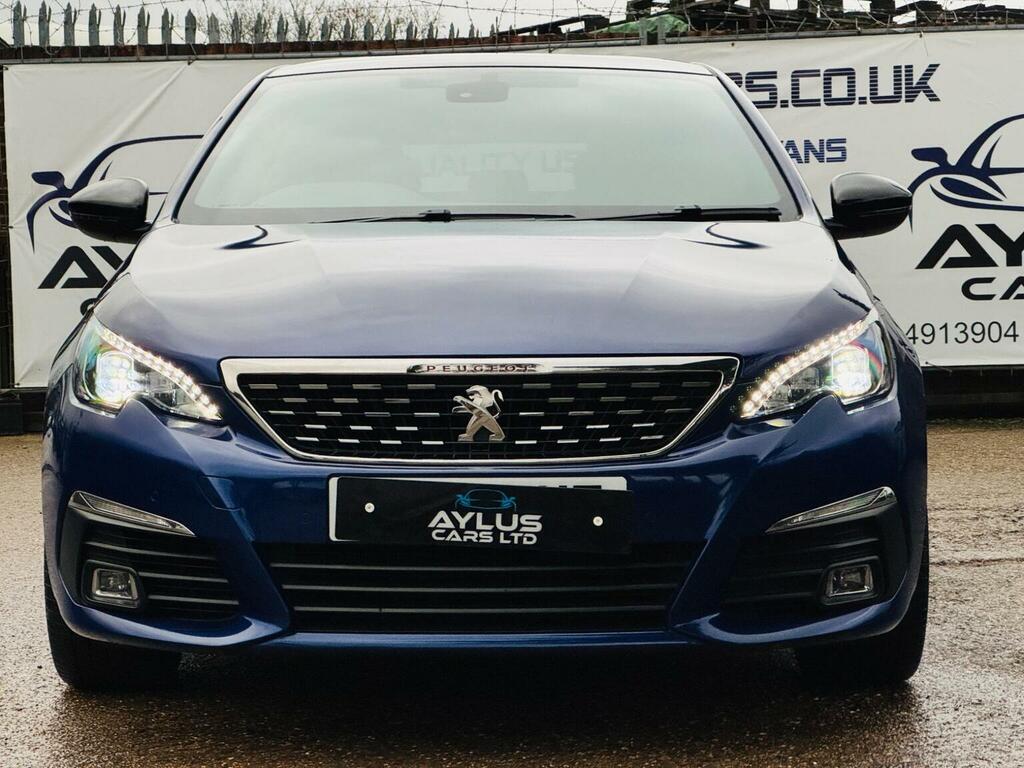 Peugeot 308 Hatchback 1.2 Puretech Gpf Gt Line Eat Euro 6 Ss Blue #2