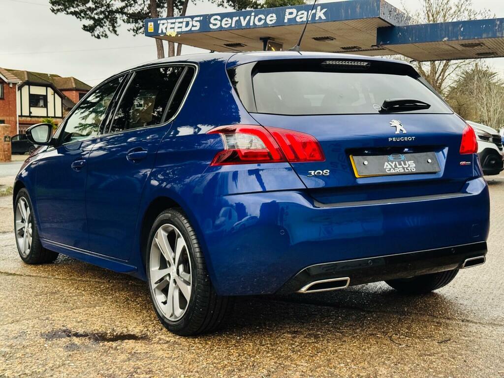 Peugeot 308 Hatchback 1.2 Puretech Gpf Gt Line Eat Euro 6 Ss Blue #6
