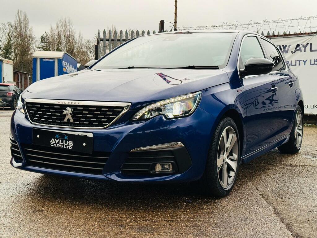 Peugeot 308 Hatchback 1.2 Puretech Gpf Gt Line Eat Euro 6 Ss Blue #3
