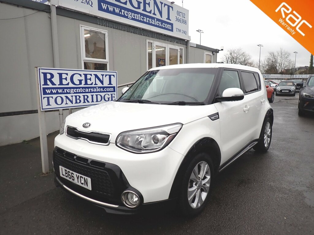 Kia Soul 1.6 Crdi Urban Suv Dct Euro 6 134 Bhp White