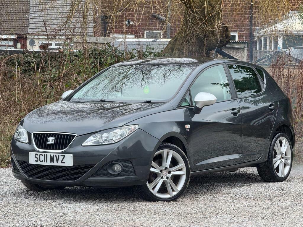 Seat Ibiza 1.6 Tdi Cr Sportrider Euro 5 Grey #4