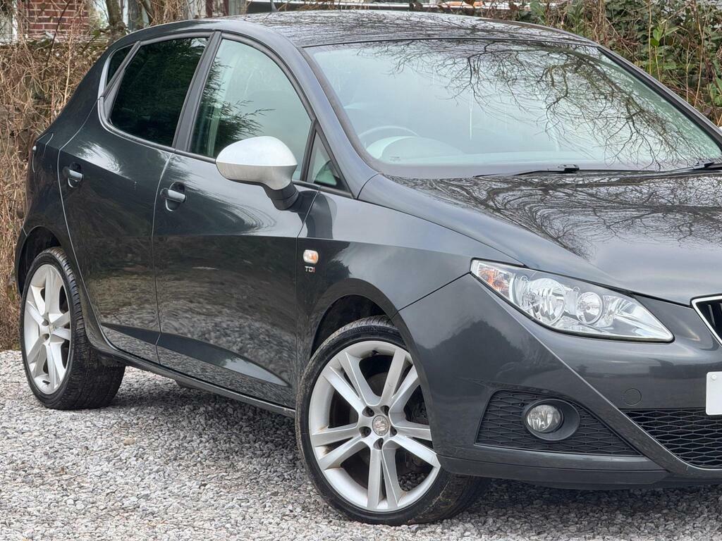 Seat Ibiza 1.6 Tdi Cr Sportrider Euro 5 Grey #6