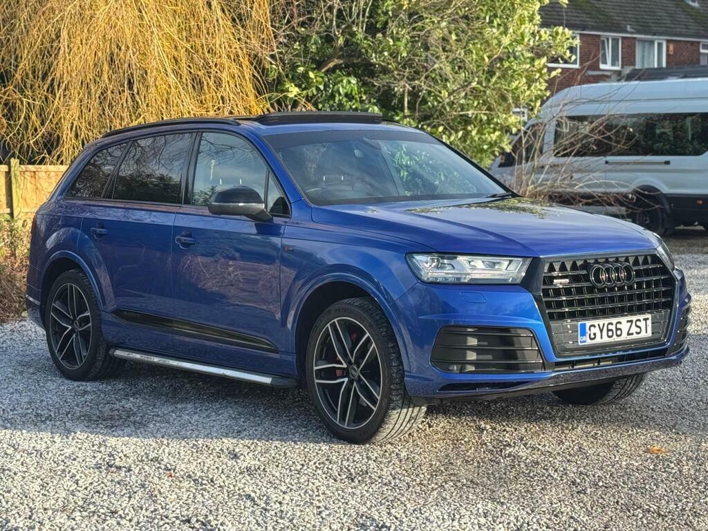 Audi Q7 3.0 Tdi V6 S Line Tiptronic Quattro Euro 6 S S GY66ZST Blue #3