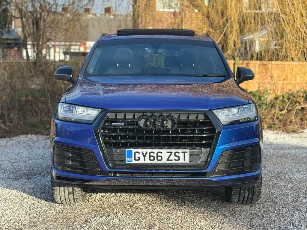 Audi Q7 3.0 Tdi V6 S Line Tiptronic Quattro Euro 6 S S GY66ZST Blue #4