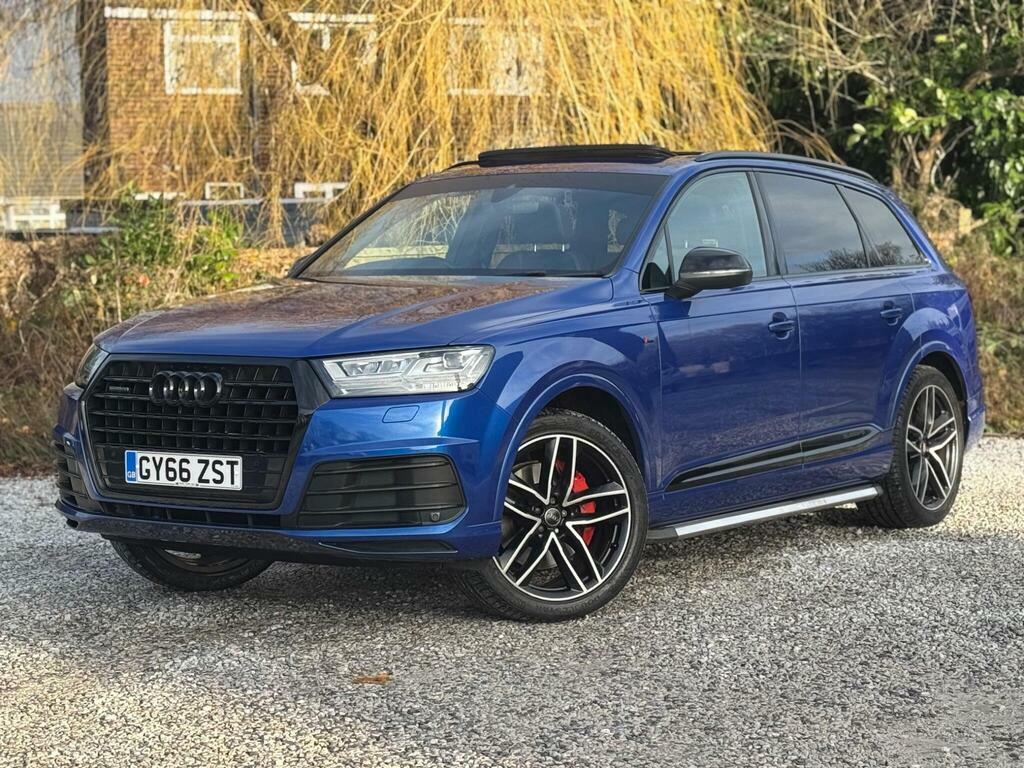 Audi Q7 3.0 Tdi V6 S Line Tiptronic Quattro Euro 6 S S GY66ZST Blue #2