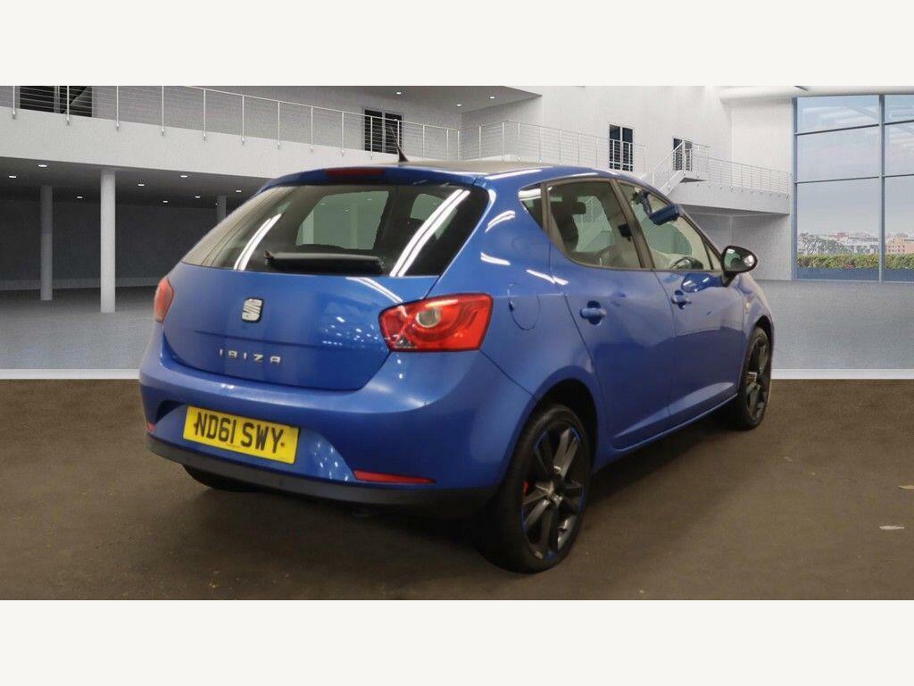Seat Ibiza 1.2 Tsi Sportrider Euro 5 S S Blue #4