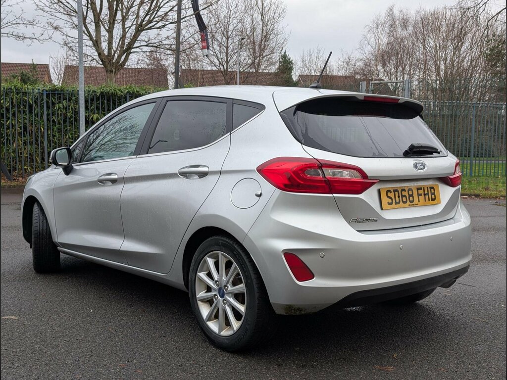 Ford Fiesta 1.0T Ecoboost Titanium Euro 6 Ss SD68FHB Silver #2