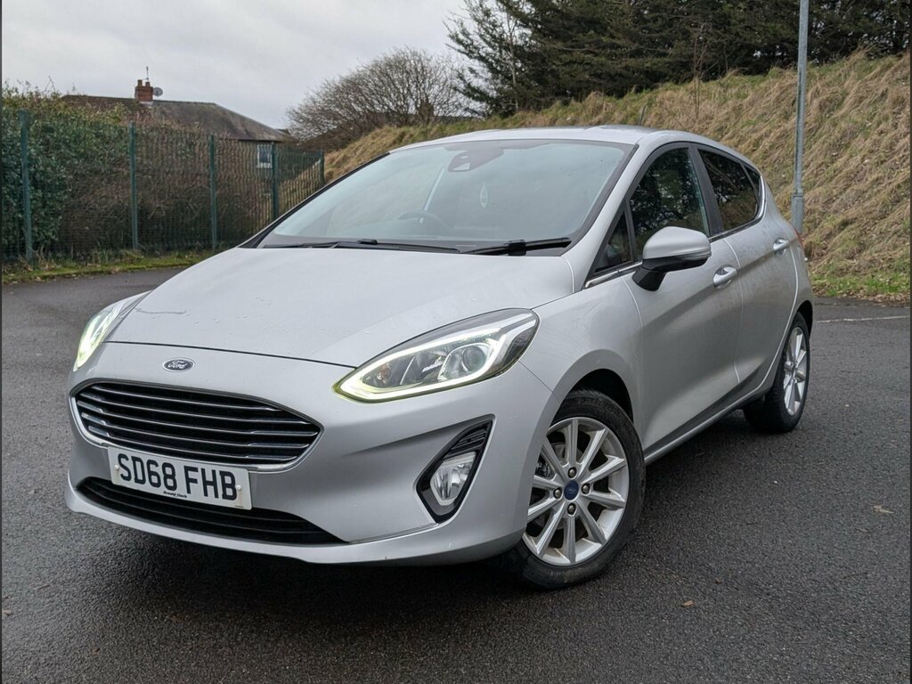 Ford Fiesta 1.0T Ecoboost Titanium Euro 6 Ss SD68FHB Silver #5