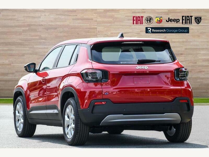 Jeep Avenger 54Kwh E-altitude Red #2