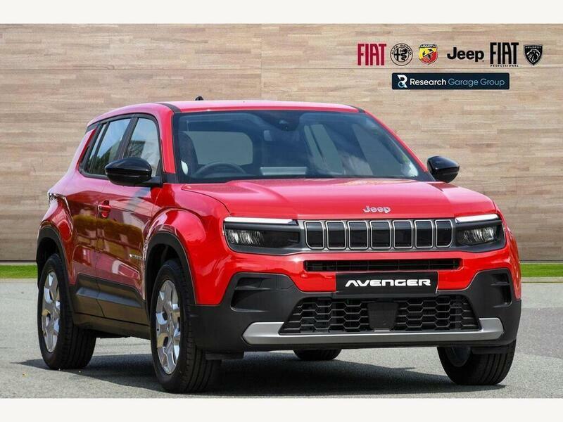 Jeep Avenger 54Kwh E-altitude Red