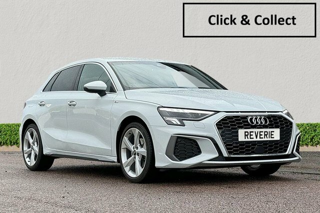 Audi A3 1.5 Tfsi 35 S Line Sportback S Tronic E White