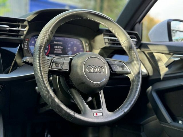 Audi A3 1.5 Tfsi 35 S Line Sportback S Tronic E White #6