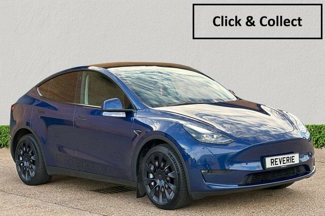 Tesla Model Y Dual Motor Long Range Suv 4Wde Blue