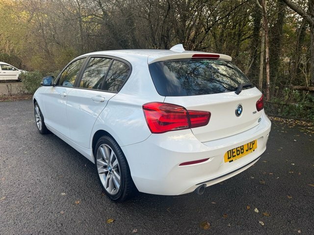 BMW 1 Series Hatchback DE68JZP White #3
