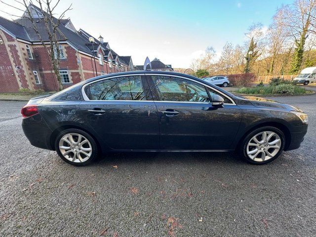 Peugeot 508 Saloon LT66XYX Blue #5