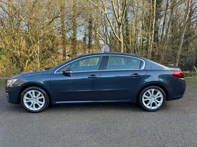 Peugeot 508 Saloon LT66XYX Blue #2