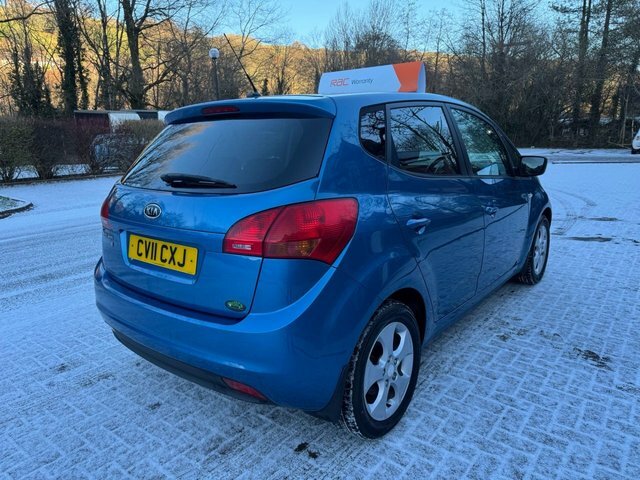 Kia Venga Hatchback CV11CXJ Blue #4