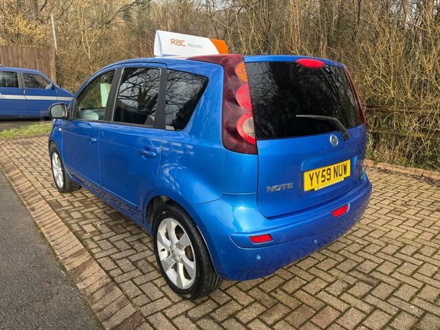 Nissan Note Hatchback YY59NUW Blue #3