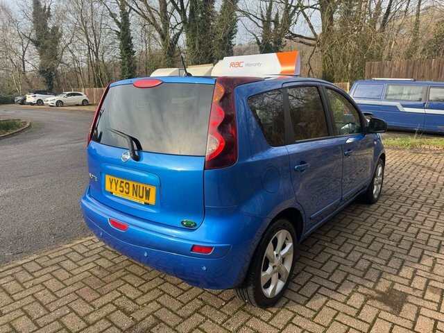 Nissan Note Hatchback YY59NUW Blue #4