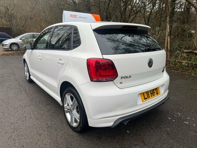 Volkswagen Polo Hatchback L11HFD White #3