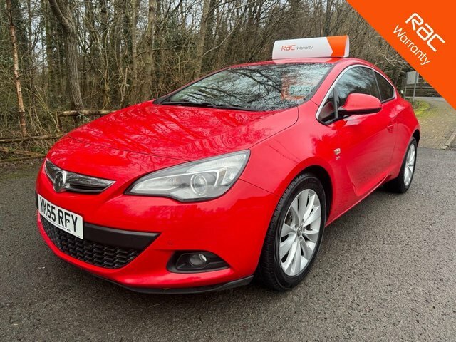 Vauxhall Astra GTC Coupe Red