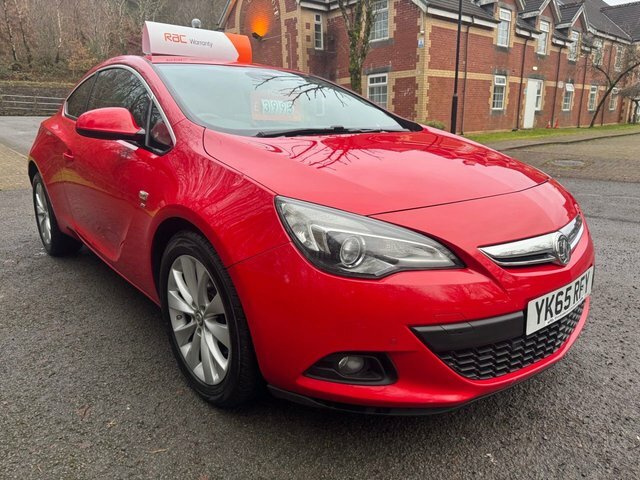 Vauxhall Astra GTC Coupe YK65RFY Red #6