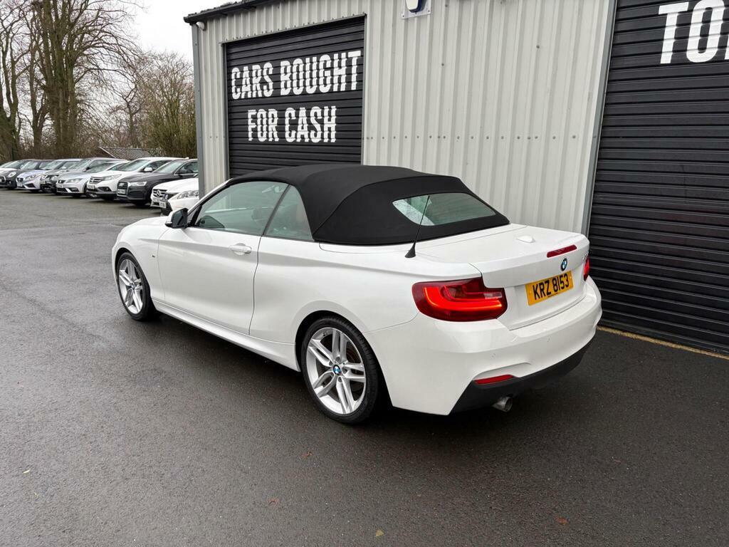 BMW 2 Series 2.0 220I M Sport Euro 6 S S White #4