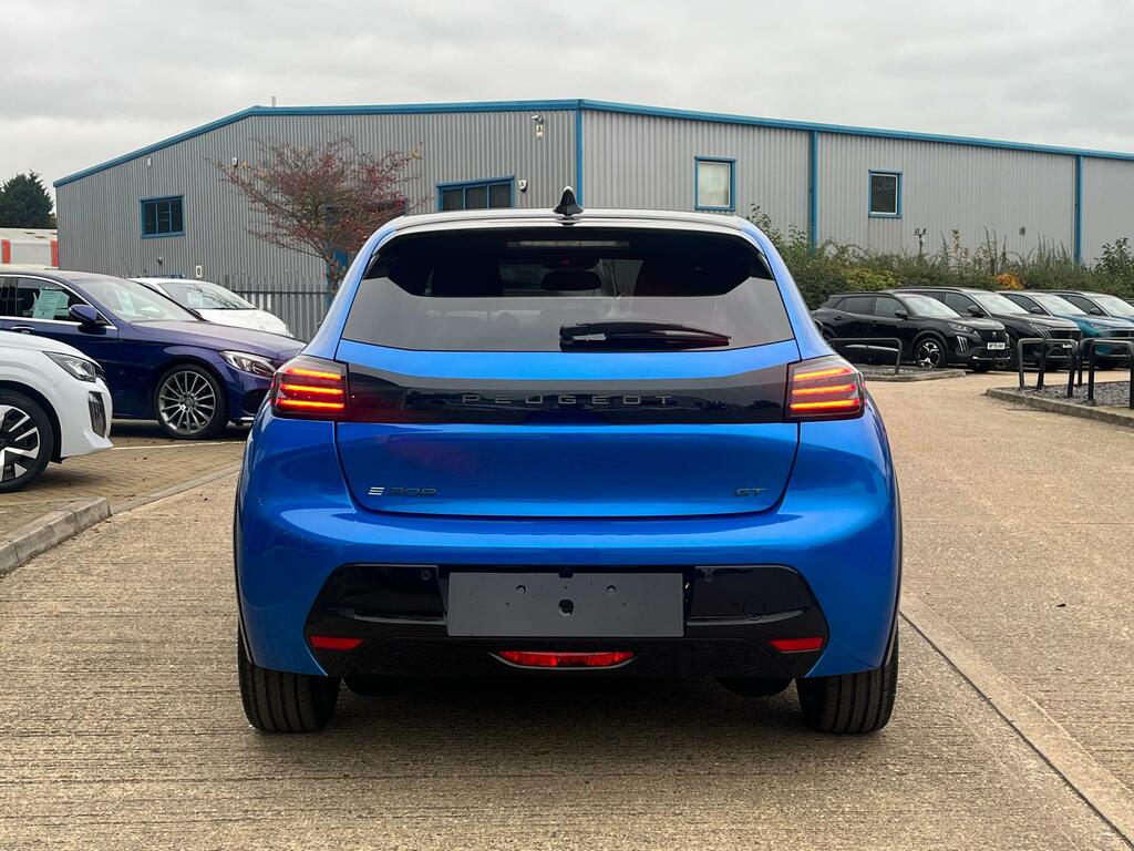 Peugeot e-208 Gt 50 Kwh 136 Blue #4