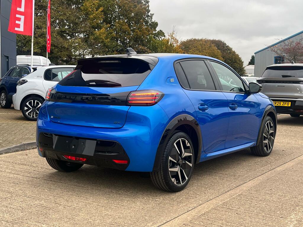 Peugeot e-208 Gt 50 Kwh 136 Blue #3