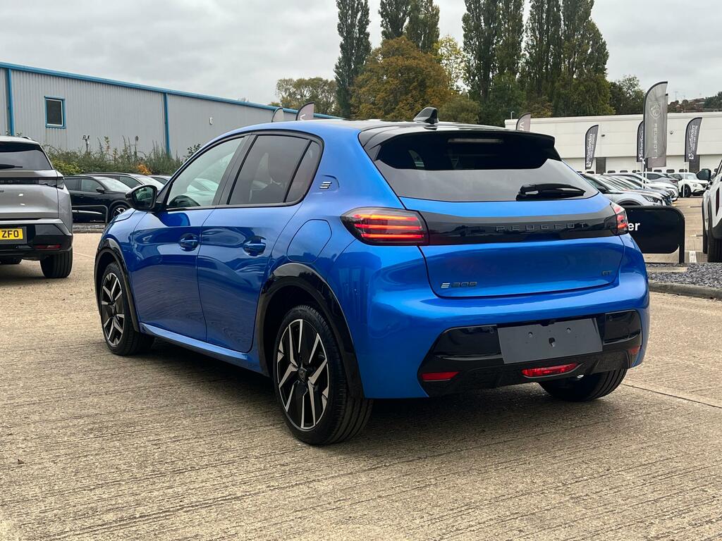 Peugeot e-208 Gt 50 Kwh 136 Blue #5
