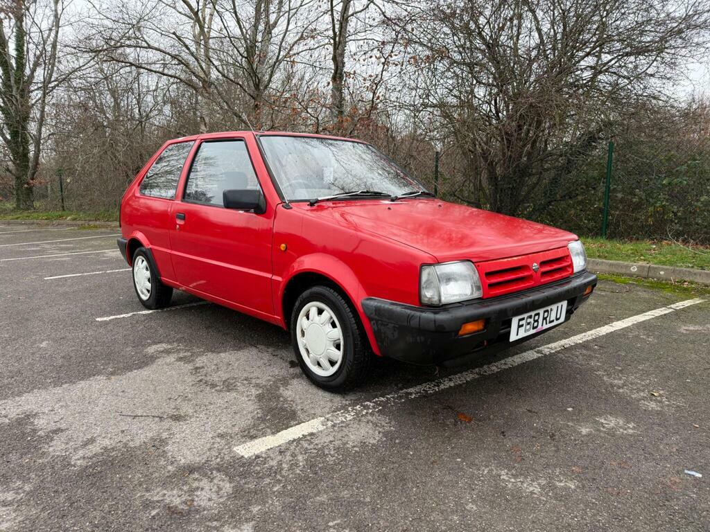 Nissan Micra Ls Blue #1