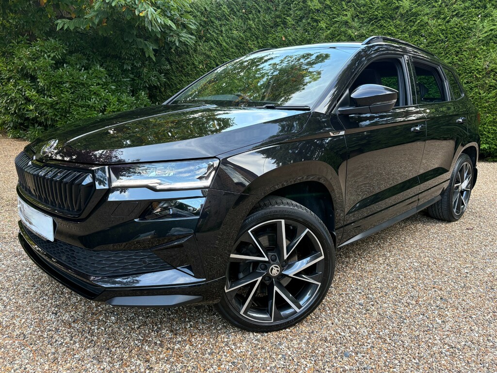 Skoda Karoq 2.0 Tsi Sportline Suv Dsg 4Wd Euro 6 S FY23WYF Black #4