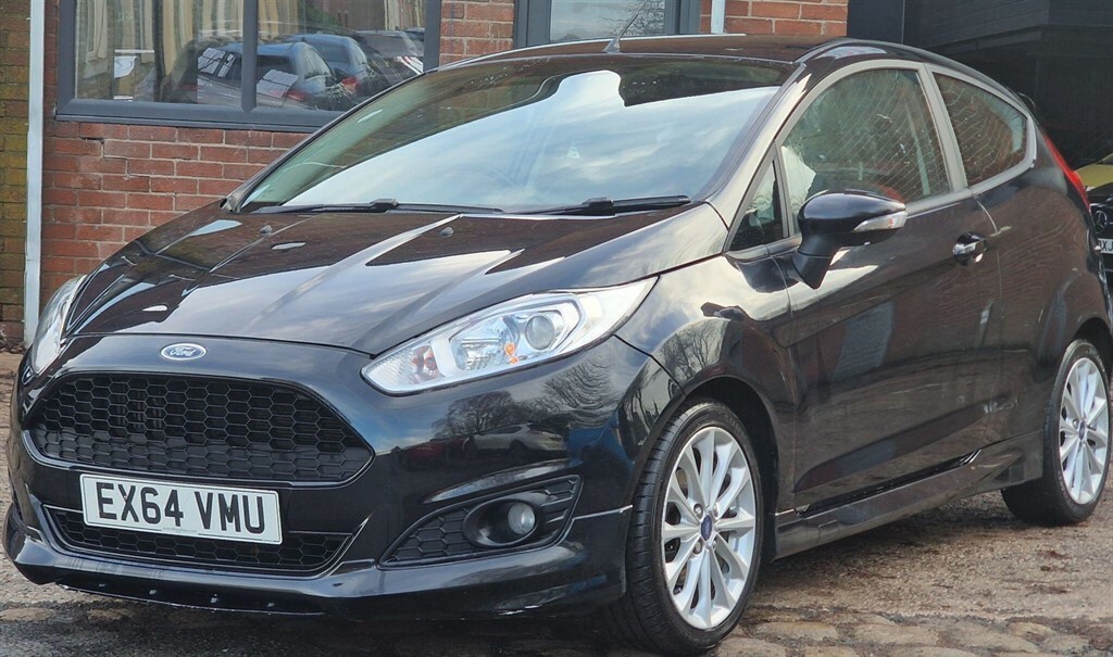 Ford Fiesta 1.0T Ecoboost Zetec S Euro 5 Ss EX64VMU Black #3