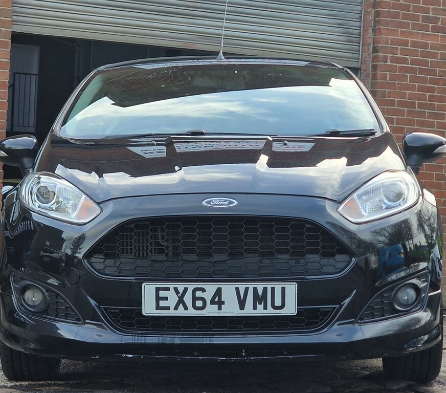 Ford Fiesta 1.0T Ecoboost Zetec S Euro 5 Ss EX64VMU Black #2