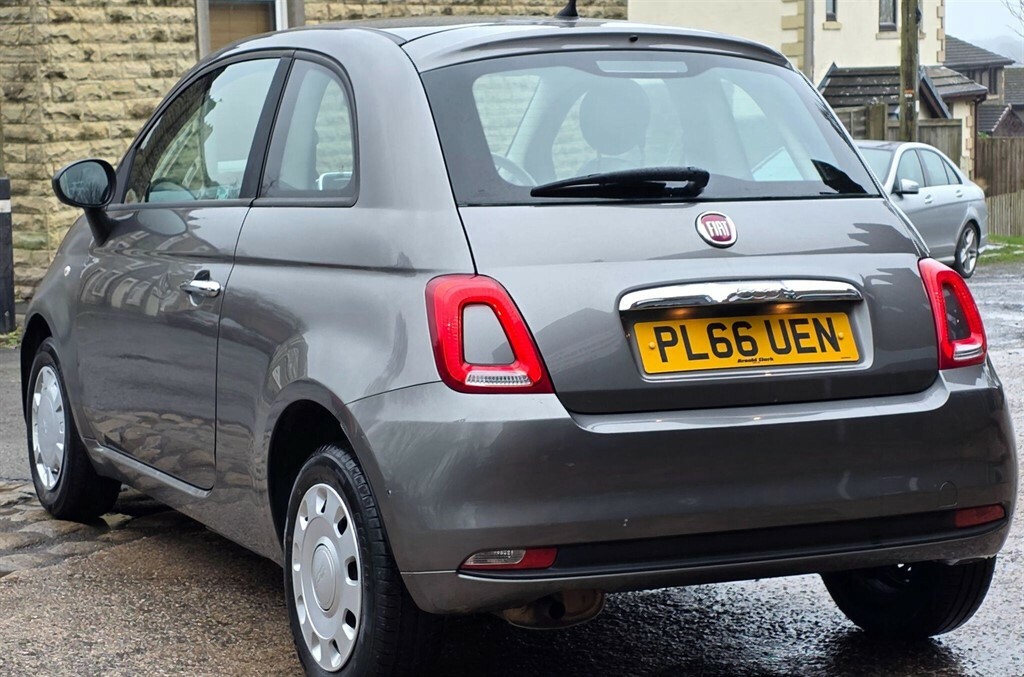 Fiat 500 1.2 Pop Euro 6 Ss PL66UEN Grey #3