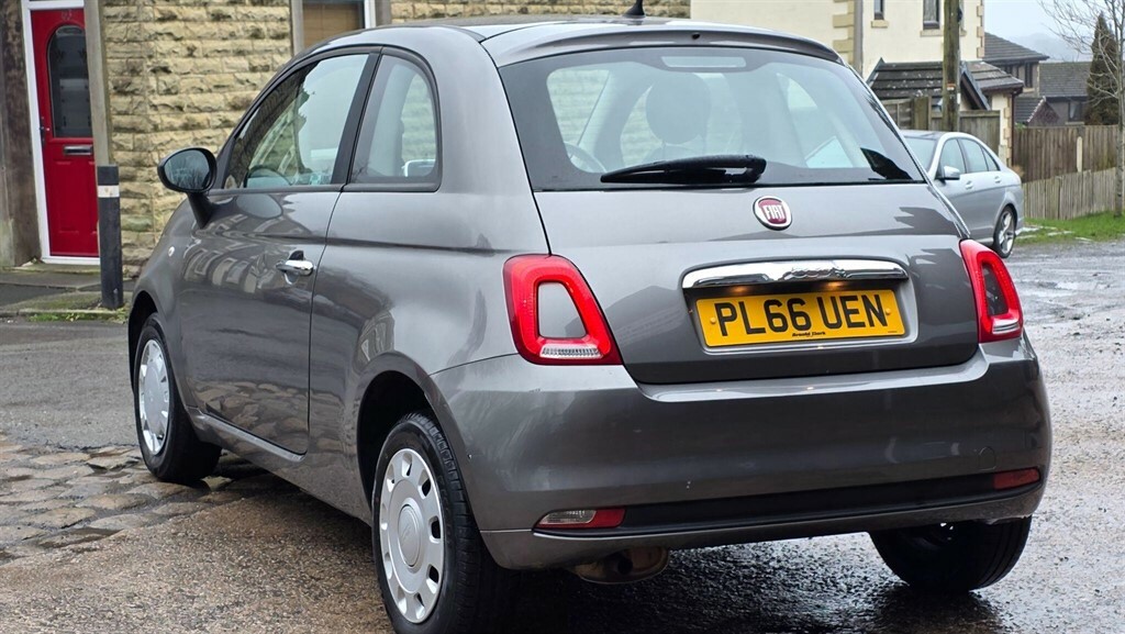 Fiat 500 1.2 Pop Euro 6 Ss PL66UEN Grey #6