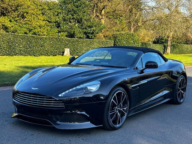 Aston Martin Vanquish 2015 6.0 V12 Volante T-troniii Euro 6 Black #6