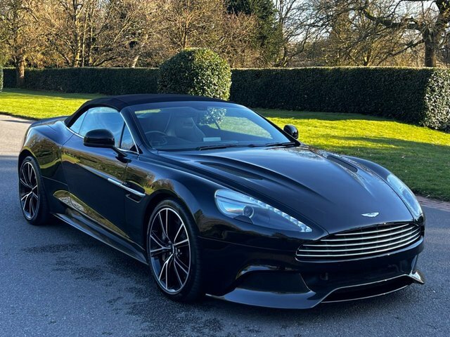 Aston Martin Vanquish 2015 6.0 V12 Volante T-troniii Euro 6 Black