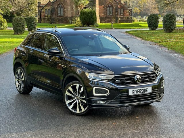 Volkswagen T-Roc 2021 1.5 Tsi Gpf Evo R-line Suv Dsg Eur RV71UVG Black #6