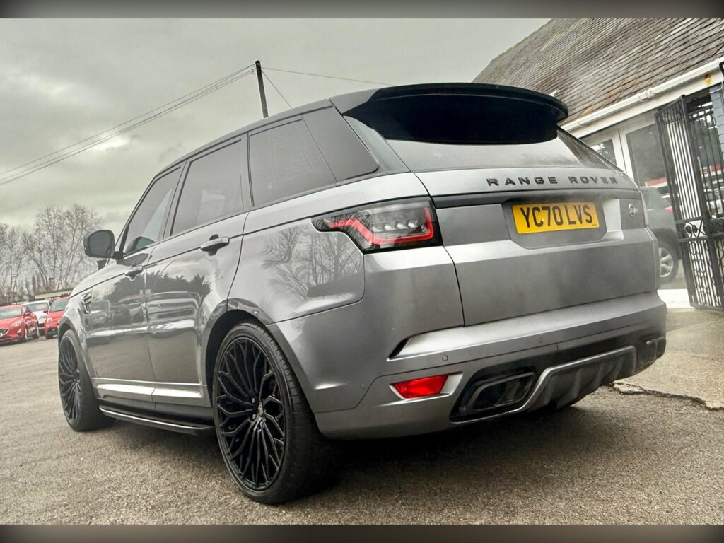 Land Rover Range Rover Sport 5.0 P575 V8 Svr 4Wd Euro 6 Ss YC70LVS Grey #5