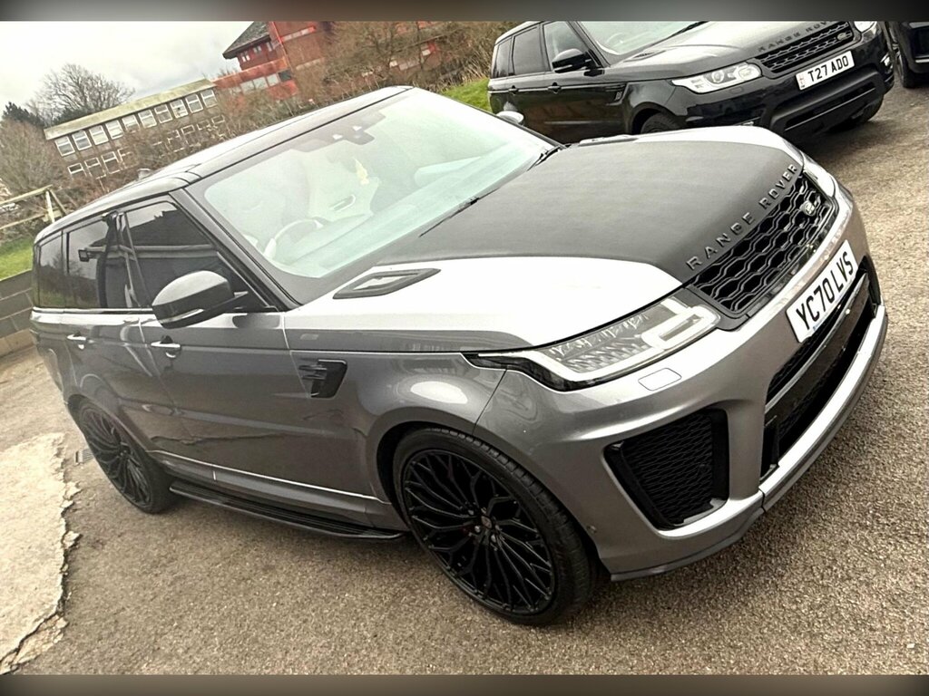 Land Rover Range Rover Sport 5.0 P575 V8 Svr 4Wd Euro 6 Ss YC70LVS Grey #6