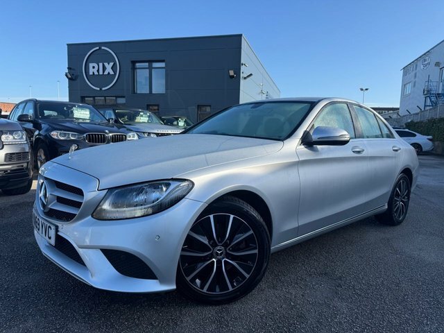 Mercedes-Benz C Class C220d Se Saloon KN69YVC Silver #2