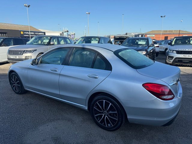 Mercedes-Benz C Class C220d Se Saloon KN69YVC Silver #4