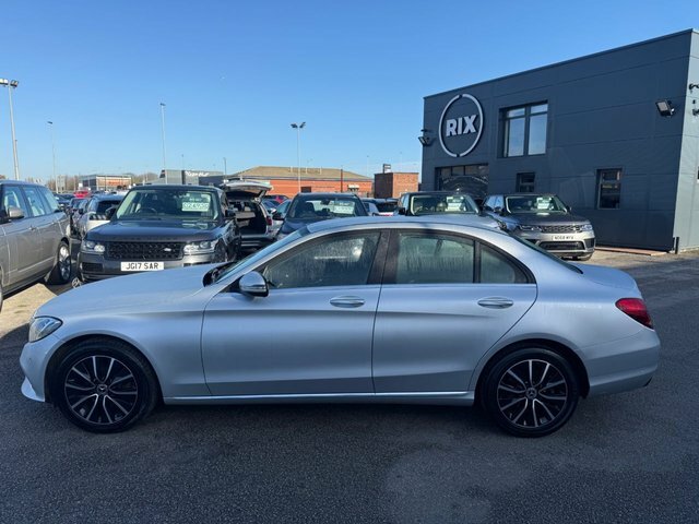 Mercedes-Benz C Class C220d Se Saloon KN69YVC Silver #3