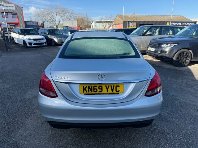 Mercedes-Benz C Class C220d Se Saloon KN69YVC Silver #6